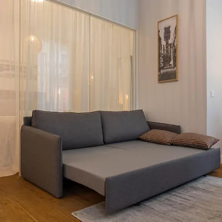 Apartament Upscale & Trendy Flat In The Center Lizbona
